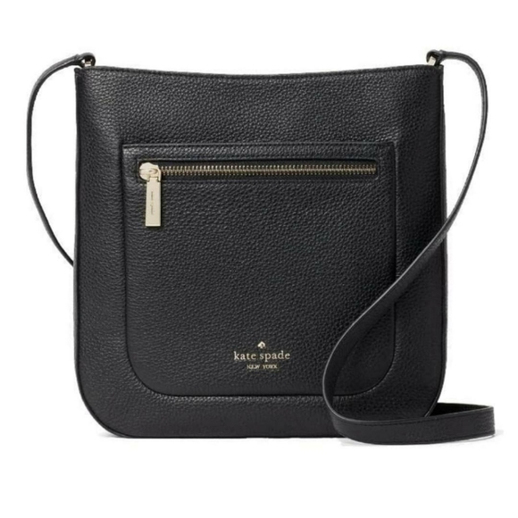 SOLD-Kate Spade Leila Top Zip Crossbody Black - Picture 3 of 12
